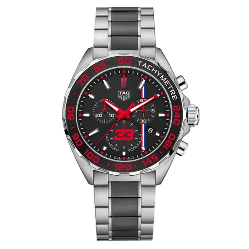 Formula 1 Chronograph Quartz 43 Stainless Steel / Max Verstappen 2018 / Bracelet — watch