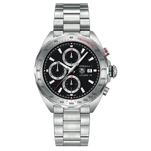 Formula 1 Calibre 16 44 Stainless Steel / Black / Bracelet — reloj