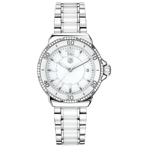 Formula 1 Quartz 37 Stainless Steel / Diamond / White / Bracelet — reloj