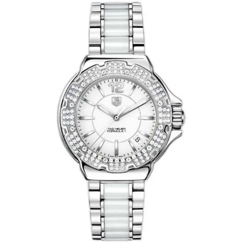 Formula 1 Quartz 37 Stainless Steel / Diamond / White / Bracelet — reloj