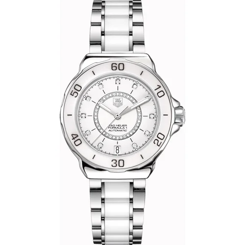 Formula 1 Calibre 5 37 Stainless Steel / White - Diamond / Bracelet — reloj