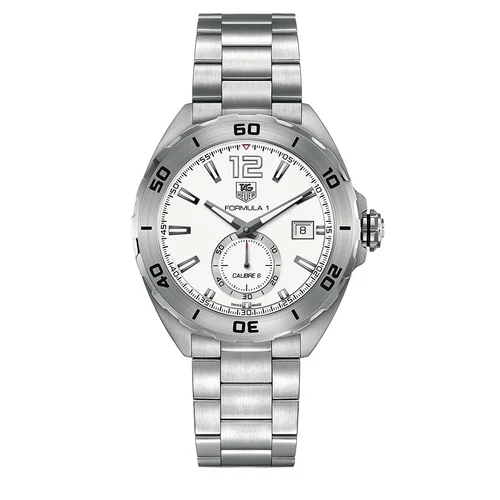 Formula 1 Calibre 6 43 Stainless Steel / White / Bracelet — reloj