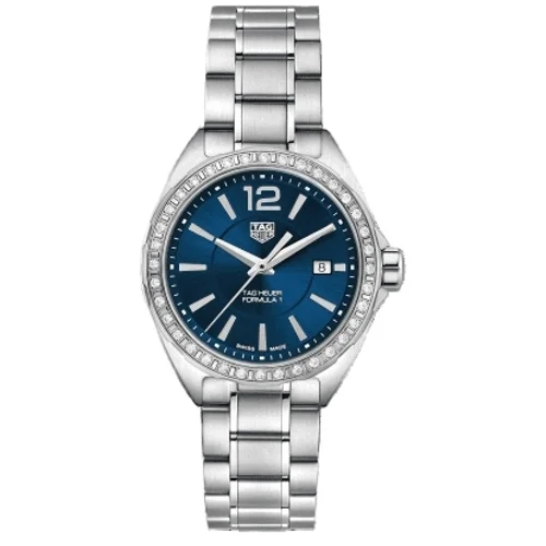 Formula 1 Quartz 32 Stainless Steel / Diamond / Blue / Bracelet — reloj