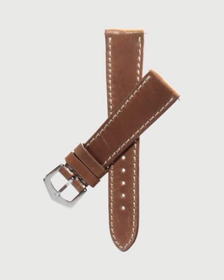 Cinturino in shell cordovan cognac